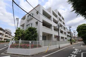 ビシーム千歳船橋の外観（北西側から）