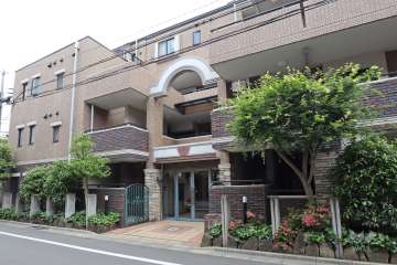 小田急コアロード世田谷桜丘ノーブルテラスの外観（北西側から）