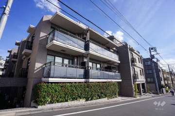 レジェイド桜上水ティアラの外観（北西側から）