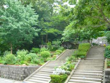 北側に広がる「東山公園」
