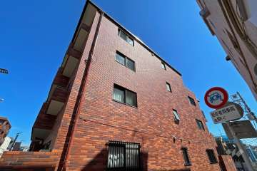 カルム桜新町パティオの外観（南側から）