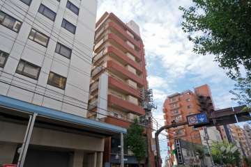 ＭＪハイツの外観（北東側から）