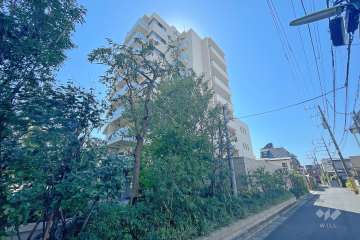 ザ・パークハウスアーバンス三軒茶屋の外観（北西側から）