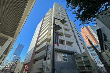 グランドメゾン三軒茶屋の外観（北東側から）