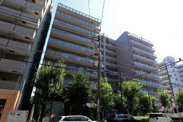 三軒茶屋シティハウスの外観（北東側から）
