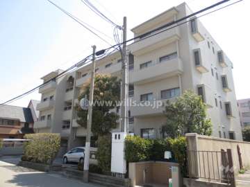 芦屋伊勢町ハウスの外観（北西側から）