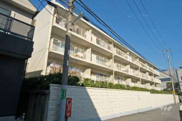 パークハイム淡島の外観（南西側から）