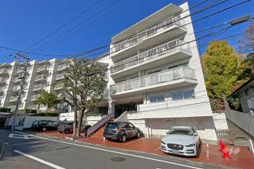 三宿シティハウスの外観（南東側から）