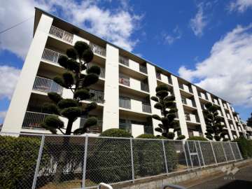 東建芦屋マンションの外観（南西側から）