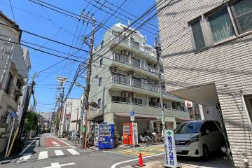 マイステージ世田谷若林の外観(南東側から)