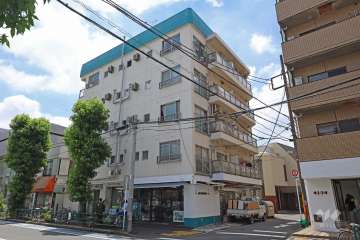 スカイタウン若林の外観(北西側から)