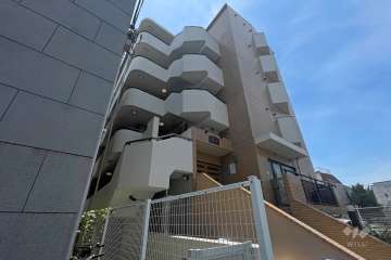 パシフィック若林の外観（北東側から）