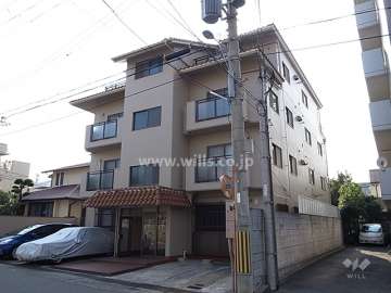 芦屋親王塚マンションの外観（北西側から）