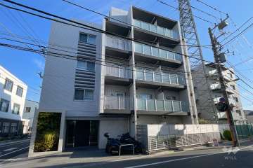 ジェノヴィア三軒茶屋グリーンヴェールの外観（南西側から）