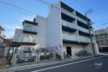 ジェノヴィア三軒茶屋グリーンヴェールの外観（北西側から）