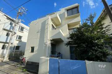 パークハイツ東松原の外観（北西側から）