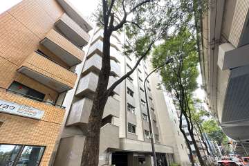 ライオンズマンション松原の外観（北東側から）