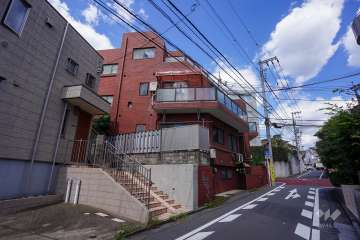 クレドール豪徳寺の外観（北西側から）