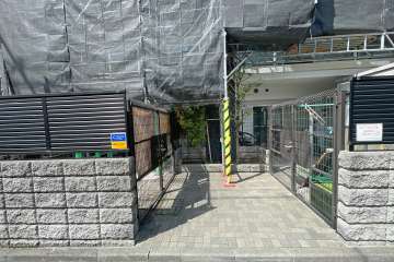 敷地の出入り口