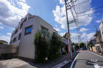 パークハウス世田谷松原の外観（北東側から）