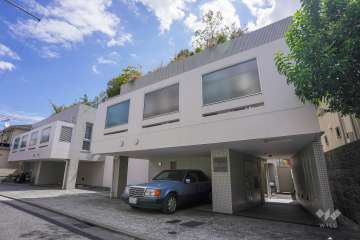 松原アパートメントの外観（北西側から）