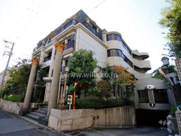 ヴィラデステ芦屋の外観（北東側から）