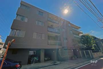 ファミールプランシェ松原の外観（北西側から）