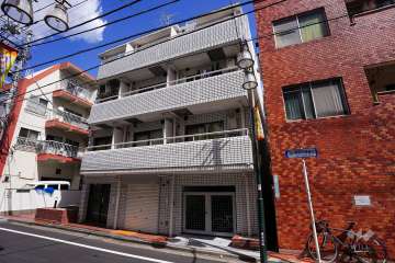 ネオハイシティ豪徳寺の外観（南西側から）