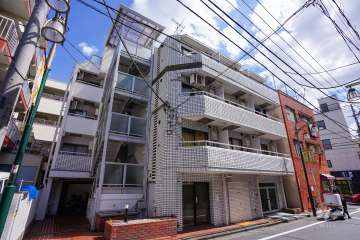 ネオハイシティ豪徳寺の外観（北西側から）