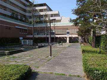 敷地北側の公園