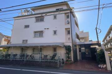 祖師谷ヒミコマンションの外観（北西側から）