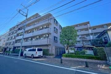 クレッセント上祖師谷の外観（北東側から）