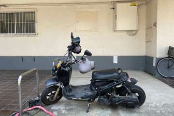 バイク置場