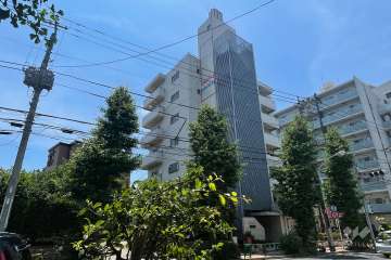 ユニティ上馬の外観（北東側から）