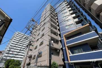 チサンマンション三軒茶屋第２の外観（西側から）