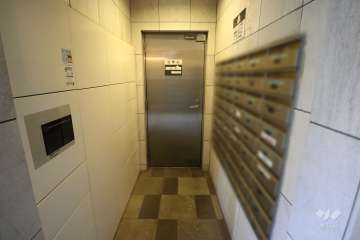 共用ポストと宅配ボックス