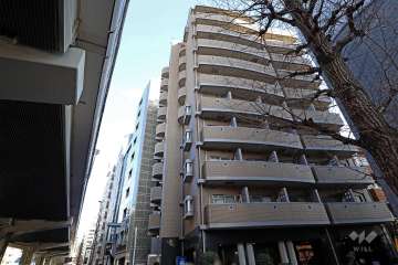 菱和パレス駒沢大学駅前の外観(西側から)