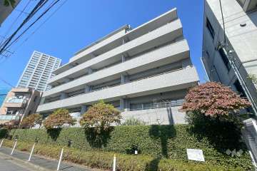 三軒茶屋南パークハウスの外観(南東側から）