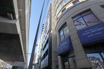 ステージファースト駒沢の外観(南東側から)