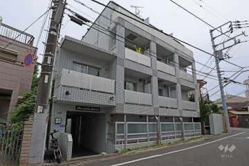 アルカディア駒沢４５の外観（北西側から）