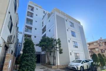 上北沢第1コーポラスの外観（北西側から）