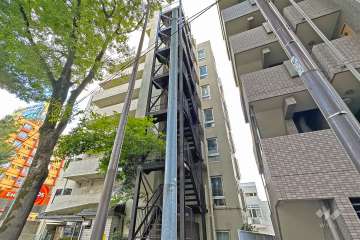 ルピナス上北沢の外観（北西側から）