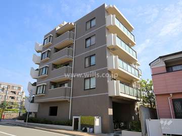 メロディーハイム芦屋清水町の外観（南西側から）