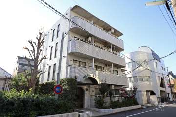 メインステージ上野毛の外観(南東側から)