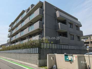 パーク・ハイム芦屋津知町の外観（南東側から）