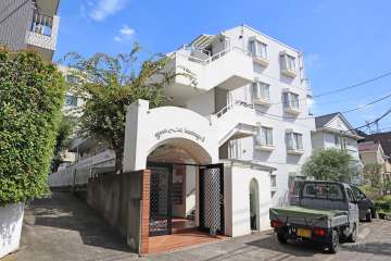 グリーンキャピタル第２上野毛の外観(北西側から)