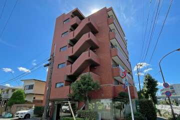 ジョイア上野毛の外観（北西側から）