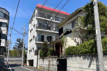 馬事公苑ヒミコマンションの外観（南側から）　