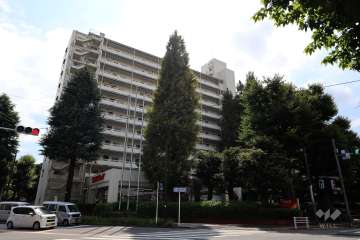 パシフィック馬事公苑前の外観（北東側から）