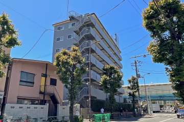 ファミリーパーク上用賀の外観（北東側から）